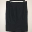 Vince ‎ Wool pencil Skirt Black Womens Size 8 Work Photo 3