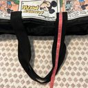 Disney  Mickey Minnie Mouse Comic Strip Zipper Tote Travel Overnight Large Bag Photo 13