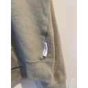 Calvin Klein Jeans  Olive Cropped Hoodie Sweatshirt Top Photo 3