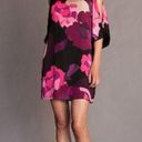 Trina Turk 💕💕 Floral Cold Shoulder Shift Dress Photo 0