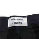 Reformation  Black “high and skinny” Jean in faded black‎ destroyed Size 27 Photo 7