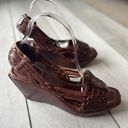 Frye Lola Huarache Sling Wedges Photo 0