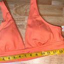 Aerie Large  Women’s Rib Orange Bikini Top BNWTS Retails $34.95 Photo 2