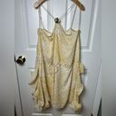 Alexis Asia Georgette Ruffle Halter Mini Dress XL Photo 2