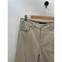 Stitch Star Jeans Women 10 Khaki Tan Denim Wide Leg Cotton Blend Five Pocket Photo 3