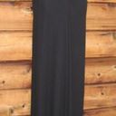 Donna Karan Black Matte Jersey Maxi Skirt Photo 1