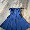 Lulus Blue Off The Shoulder Dress Photo 1
