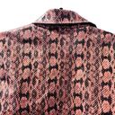 BLANK NYC  NWT Snakeskin Faux Leather Trench Coat Size XS Jacket NEW! Photo 8