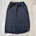 Vanity Fair Womens  Vintage Black Slip Skirt - M Photo 2