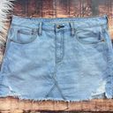 American Eagle  Denim Skirt Light Wash Photo 1