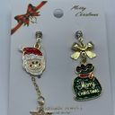 New Christmas SantaClaus gift bag fashion earrings Photo 6