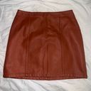 Forever 21 Leather Skirt Photo 0