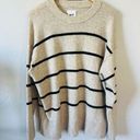 Aerie  Unreal striped drop shoulder sweater size S oversized NWOT Photo 10