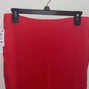 Bar III red Slit Pencil Skirt Photo 3