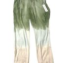 Young Fabulous and Broke  Womens Pants Size Small Green Dip Tye Dye Jogger Photo 2