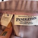 Pendleton  Lilac Virgin Wool Pencil Skirt size 14 Photo 2