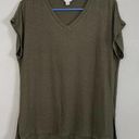 Orvis  Green Shirt Size S V-Neck Soft Slinky F6 Photo 0