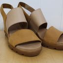 Sorel  Joanie II Slingback Platform Sandals in Tan and Light Brown Size 11 Photo 3