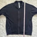 Lululemon Two Track Mind Jacket Bomber Full Zip Up W3CITS Athletic Black M Photo 11