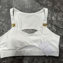 Harper cleo  White Open Back Sports Bra Photo 0