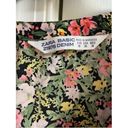 ZARA  - women’s multicolored floral pop over blouse, XS Photo 3