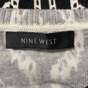 Nine West black/wht crop cardigan sweater. Size medium Photo 4