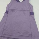 Lululemon  Women's Active Tank Crisscross Back Workout Athletic Gym Purple Size 6 Photo 0