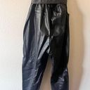 The Frankie Shop  Kate Faux Leather Black Trousers Size S Photo 5