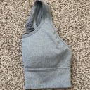 Pro-Fit Seamless Light Gray Sports Bra Photo 1