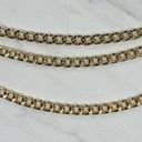 Lightweight Draped Gold Tone Metal Chain Link Belt Size XS Small S Photo 3