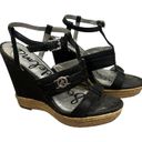 Sam Edelman Black Wedge Shoes (7.5) Photo 0