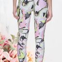 DKNY ABSTRACT PRINTED SPORT LEGGINGS NWT~ Sz L Photo 3