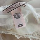 Victoria's Secret Victoria’s Secret Lined Mesh Bridal Babydoll  Tie front Photo 4