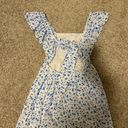 Francesca's blue floral dress Photo 2