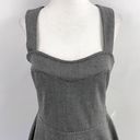 The Vanity Room New Herringbone Cut Out Back Sweetheart Fit & Flare Dress Photo 4