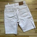 ZARA LIGHT PINK DENIM BERMUDA HIGH WAIST SHORTS SS21 USA 4 Photo 4