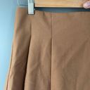 Oak + Fort  Brown Pleated Skirt  Photo 1