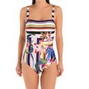 Trina Turk New.  floral swimsuit….size 8 Photo 6