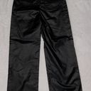 SheIn Black Faux Leather Pants Photo 2