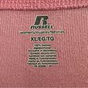 Russell Athletic  Pink Long Sleeve V Neck T Shirt Photo 2