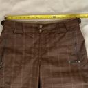 Mountain Hardwear  Brown Plaid Ski pants Photo 4