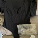 Heathered Boho Black bodysuite Size 2X Photo 0