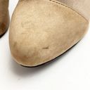 Jessica Simpson  Neesha Tan Leather Upper Almond Toe Heeled Ankle Booties, Size 6 Photo 4