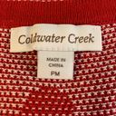 Coldwater Creek Fresh Red Lots of Love Sweater Photo 7