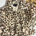 Victoria's Secret Victoria’s Secret ‘Know One Cares’ Faux Fur Leopard Print Zip Up Crop Jacket Photo 6