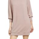 Socialite NWT  Mocha pleated Shift Dress Photo 0