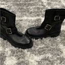 Jimmy Choo  Youth ii Black Biker Boots EU 37 Photo 1