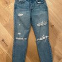 GRLFRND  Karolina Cotton Ripped Straight Jeans in A Little More Love size 30 Photo 2