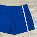 The Limited  Dressy Side Zip Stretch Skort Shorts Bright Royal Blue Size 6 Photo 5