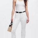 Madewell  Petite Kick Out Crop Jeans Pure White P29 NWT Photo 0